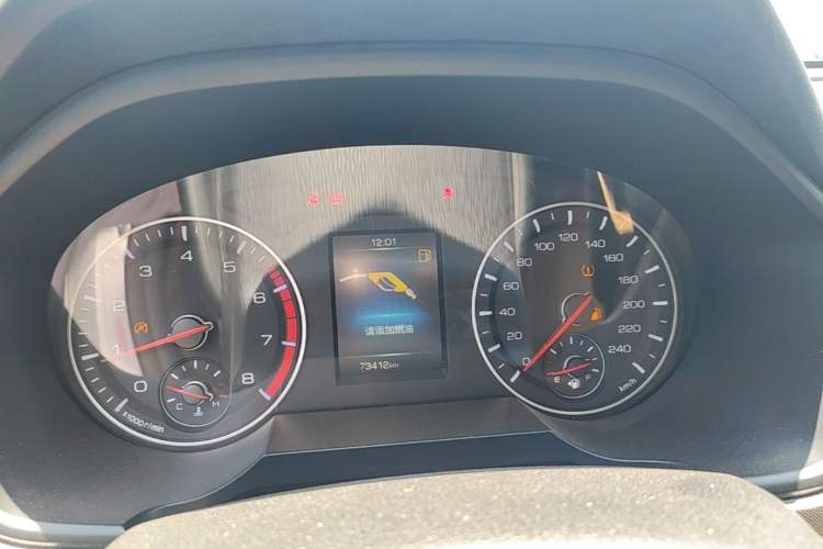 Used Haval H6 2018 Red-Label Sport Version 1.5T Manual Two-Wheel Drive Elite Model Instrument Cluster