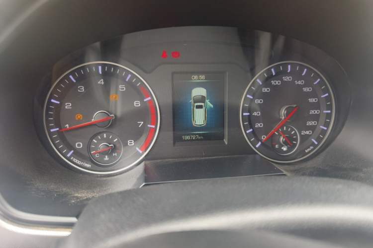 Used Haval H6 2018 Red-Label Sport Version 1.5T Manual Two-Wheel Drive Elite Model Instrument Cluster