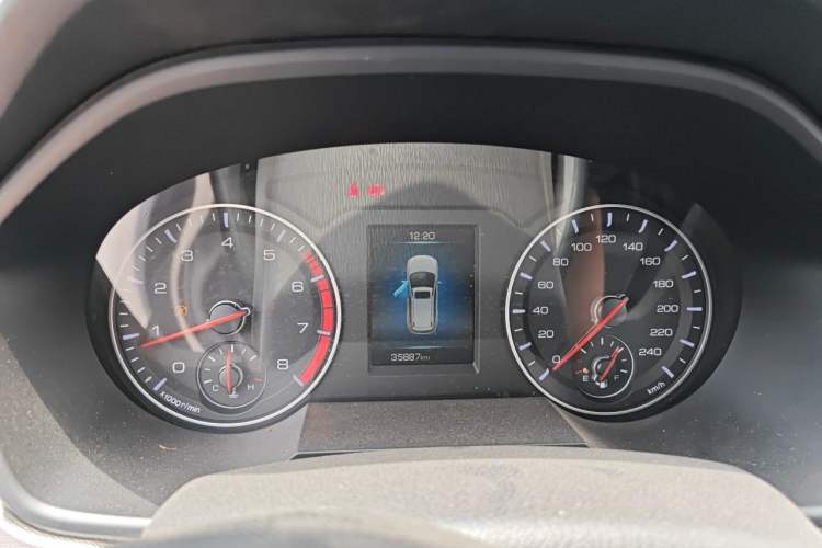 Used Haval H6 2018 Blue Label Sport Edition 1.5T Manual Two-Wheel Drive Elite Model Instrument Cluster