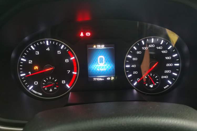 Used Haval H6 2018 Sport Edition 1.5T Automatic Two-Wheel Drive Elite Model China V Standard Instrument Cluster