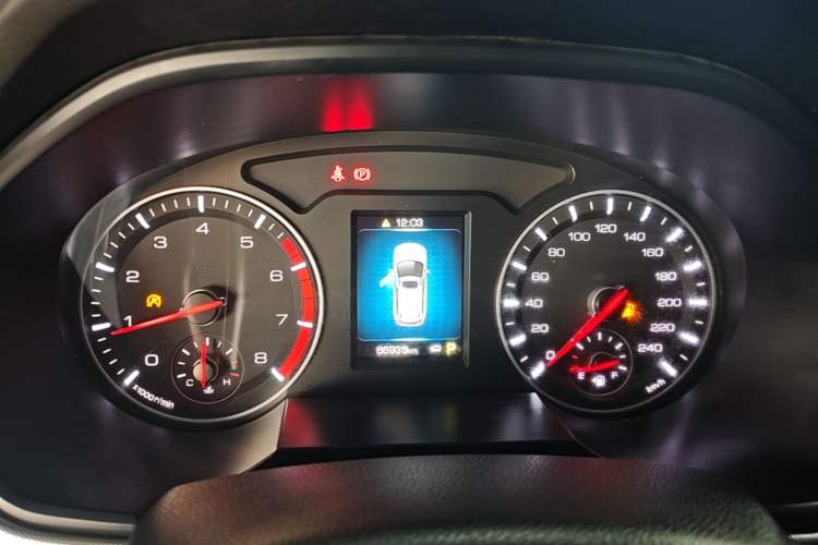 Used Haval H6 2018 Blue Label Sport Edition 1.5T Automatic Two-Wheel Drive Elite Model Instrument Cluster