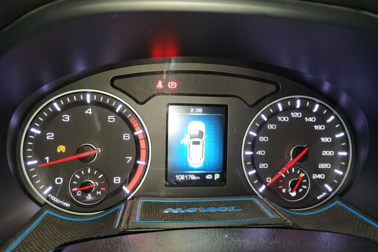 Used Haval H6 2018 Blue Label Sport Edition 1.5T Automatic Two-Wheel Drive Elite Model Instrument Cluster