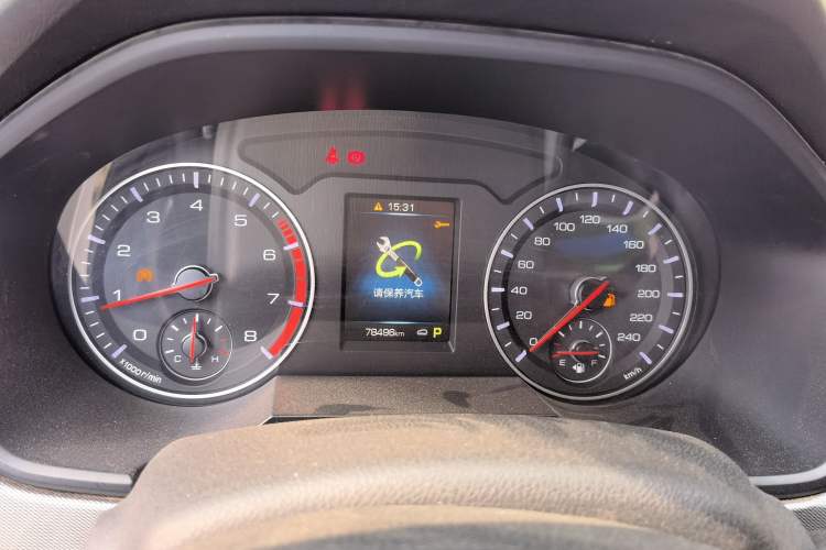 Used Haval H6 2018 Sport Edition 1.5T Automatic Two-Wheel Drive Elite Model China V Standard Instrument Cluster