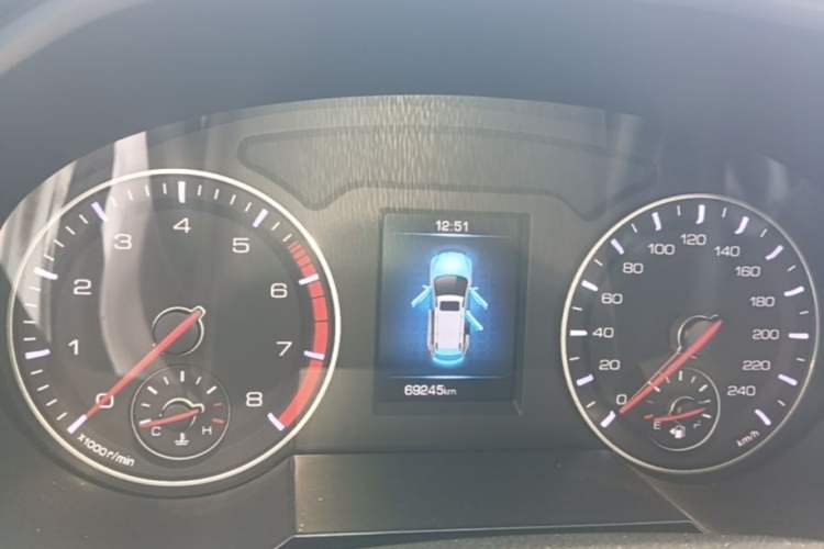 Used Haval H6 2018 Blue Label Sport Edition 1.5T Automatic Two-Wheel Drive Elite Model Instrument Cluster