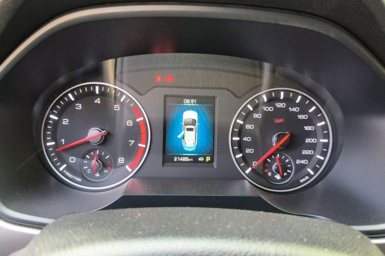 Used Haval H6 2018 Blue Label Sport Edition 1.5T Automatic Two-Wheel Drive Elite Model Instrument Cluster