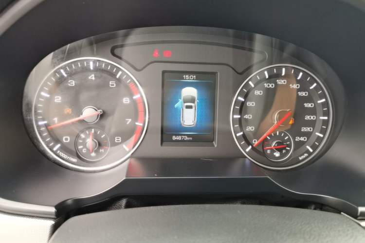 Used Haval H6 2018 Blue Label Sport Edition 1.5T Manual Two-Wheel Drive Elite Model Instrument Cluster