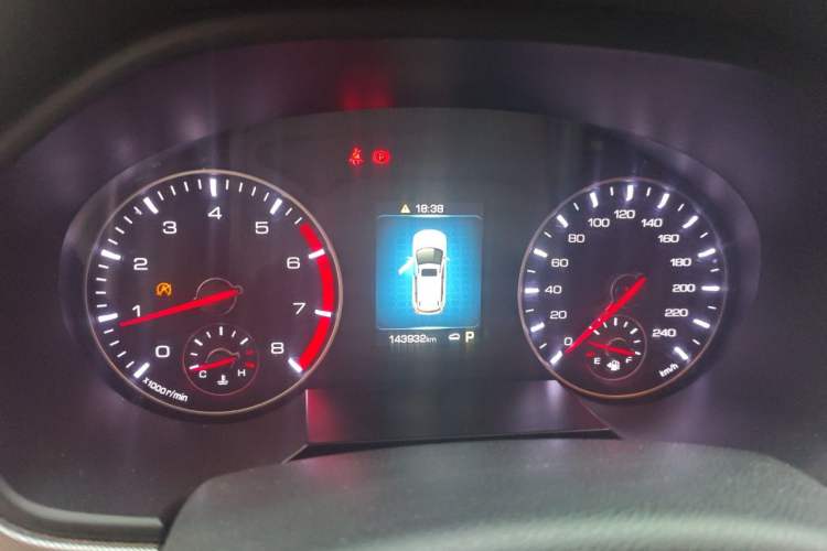Used Haval H6 2018 Blue Label Sport Edition 1.5T Automatic Two-Wheel Drive Elite Model Instrument Cluster