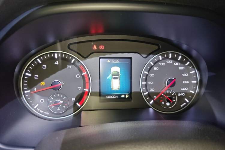 Used Haval H6 2018 Blue Label Sport Edition 1.5T Automatic Two-Wheel Drive Elite Model Instrument Cluster