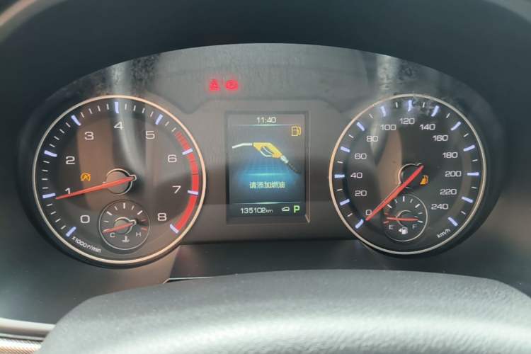 Used Haval H6 2018 Blue Label Sport Edition 1.5T Automatic Two-Wheel Drive Elite Model Instrument Cluster
