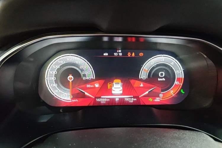 Used Haval H6 2018 Blue Label 1.5T Automatic Ultra-Luxury Model Instrument Cluster