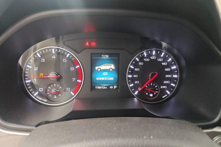 Used Haval H6 2018 Blue Label Sport Edition 1.5T Automatic Two-Wheel Drive Prestige Model Instrument Cluster