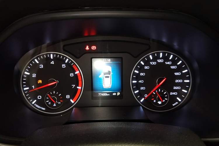 Used Haval H6 2018 Sport Edition 1.5T Automatic Two-Wheel Drive Elite Model China V Standard Instrument Cluster