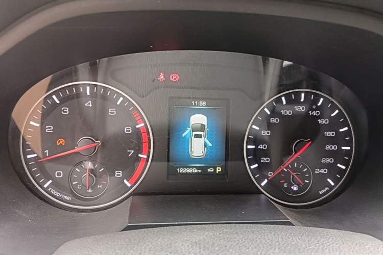 Used Haval H6 2018 Blue Label Sport Edition 1.5T Automatic Two-Wheel Drive Elite Model Instrument Cluster