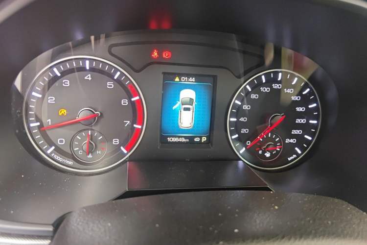 Used Haval H6 2018 Blue Label Sport Edition 1.5T Automatic Two-Wheel Drive Elite Model Instrument Cluster