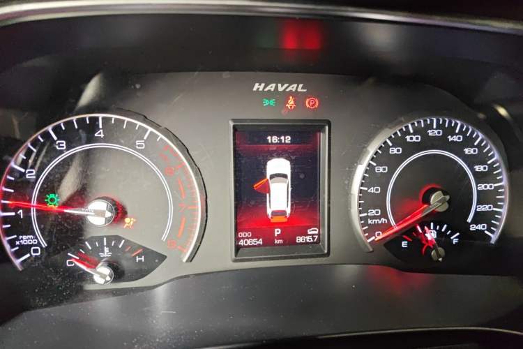 Used Haval H6 2018 Red-Label 1.5T Automatic Luxury Model Instrument Cluster