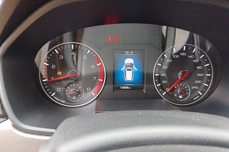 Used Haval H6 2018 Red-Label Sport Version 1.5T Manual Two-Wheel Drive Elite Model Instrument Cluster