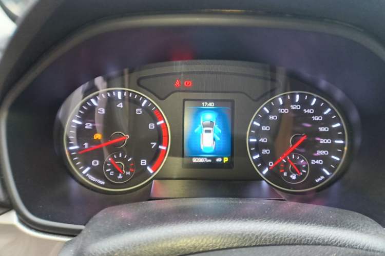 Used Haval H6 2018 Sport Edition 1.5T Automatic Two-Wheel Drive Elite Model China V Standard Instrument Cluster
