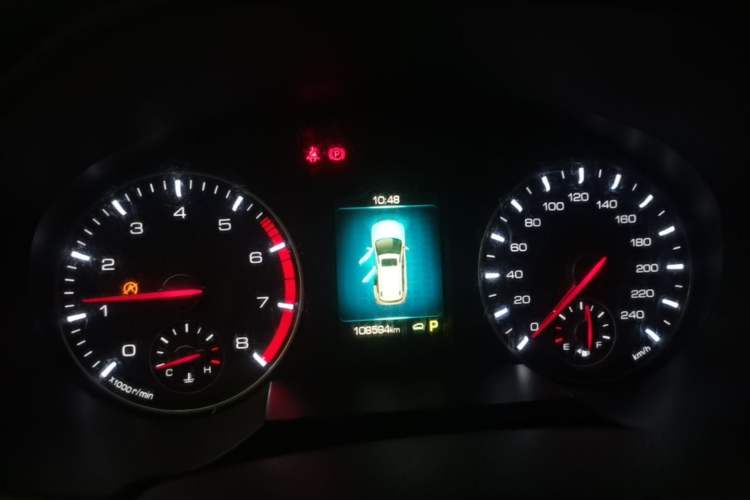 Used Haval H6 2018 Blue Label Sport Edition 1.5T Automatic Two-Wheel Drive Elite Model Instrument Cluster