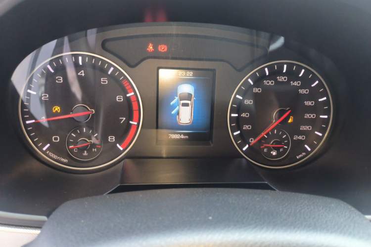 Used Haval H6 2018 Blue Label Sport Edition 1.5T Manual Two-Wheel Drive Elite Model Instrument Cluster