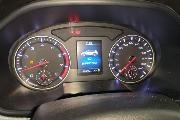 Used Haval H6 2018 Sport Edition 1.5T Automatic Two-Wheel Drive Elite Model China V Standard Instrument Cluster