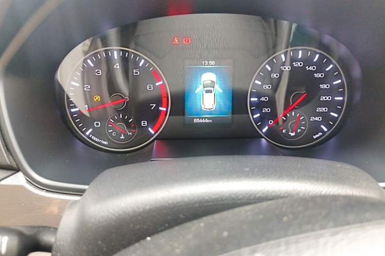Used Haval H6 2018 Red-Label Sport Version 1.5T Manual Two-Wheel Drive Elite Model Odometer Close Up