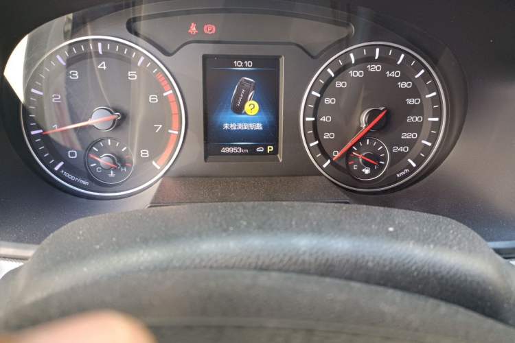 Used Haval H6 2018 Blue Label Sport Edition 1.5T Automatic Two-Wheel Drive Elite Model Odometer Close Up