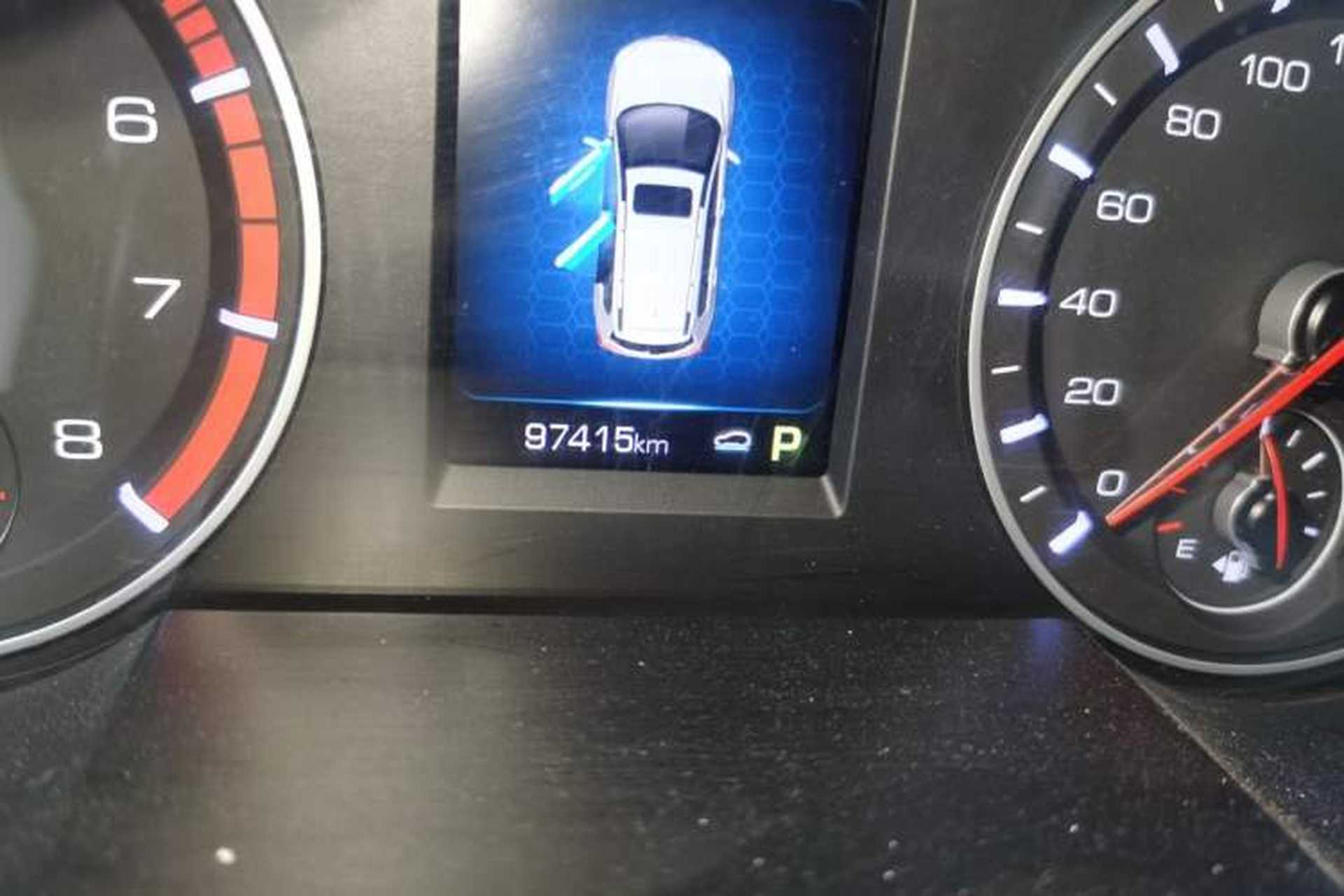 Used Haval H6 2018 Red-Label Sport Edition 1.5T Automatic Two-Wheel Drive Elite Model Odometer Close Up