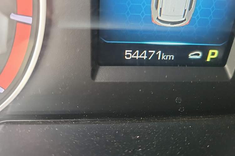 Used Haval H6 2018 Red-Label Sport Edition 1.5T Automatic Two-Wheel Drive Elite Model Odometer Close Up