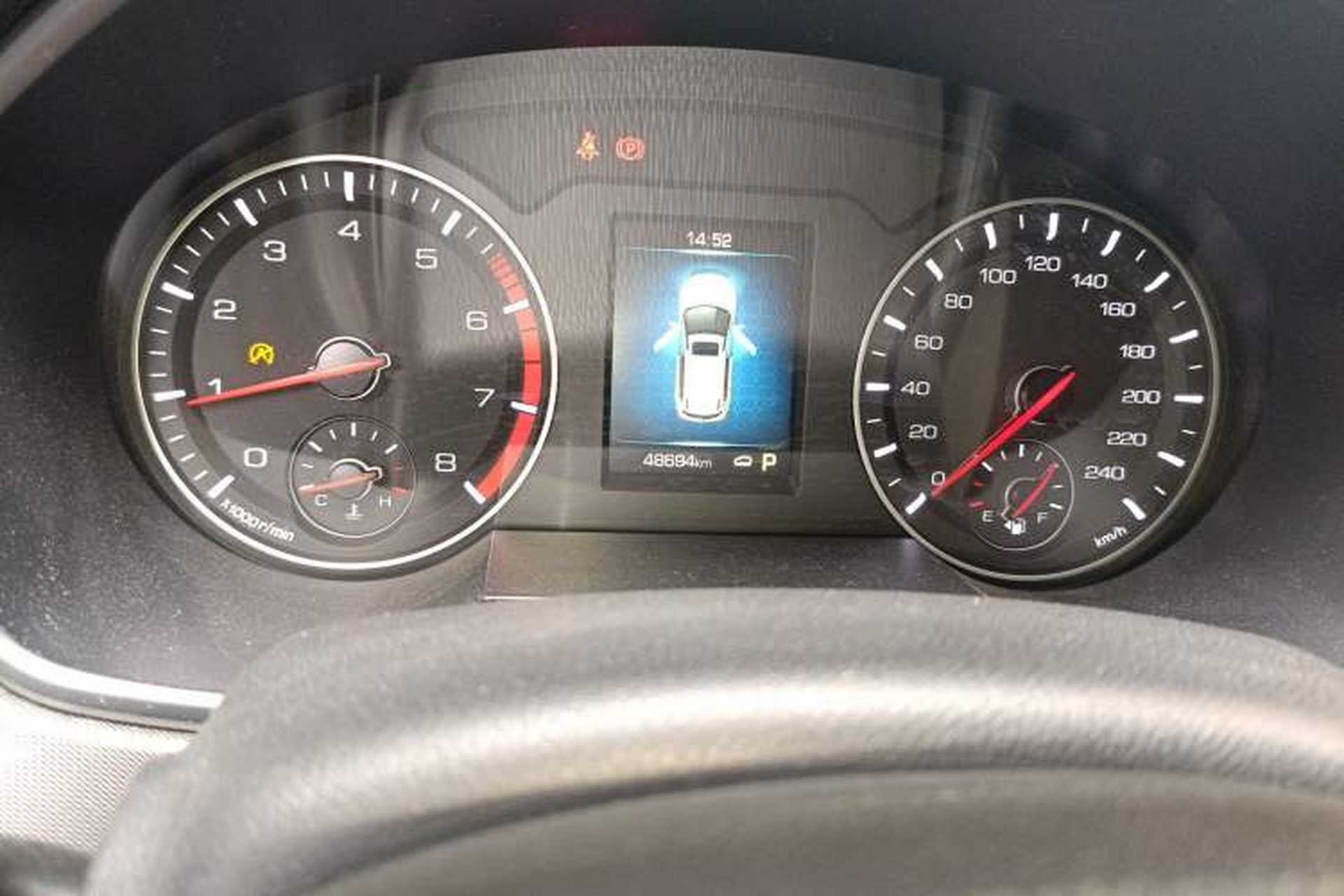 Used Haval H6 2018 Red-Label Sport Edition 1.5T Automatic Two-Wheel Drive Elite Model Odometer Close Up