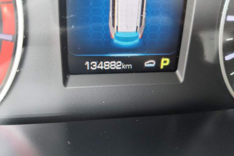 Used Haval H6 2018 Red-Label Sport Edition 1.5T Automatic Two-Wheel Drive Elite Model Odometer Close Up