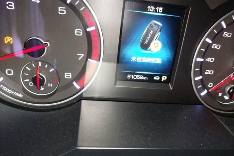 Used Haval H6 2018 Blue Label Sport Edition 1.5T Automatic Two-Wheel Drive Elite Model Odometer Close Up