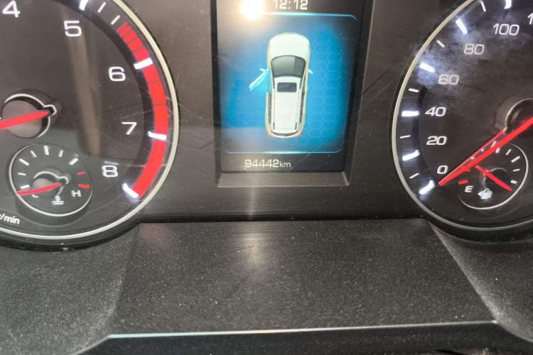 Used Haval H6 2018 Red-Label Sport Version 1.5T Manual Two-Wheel Drive Elite Model Odometer Close Up