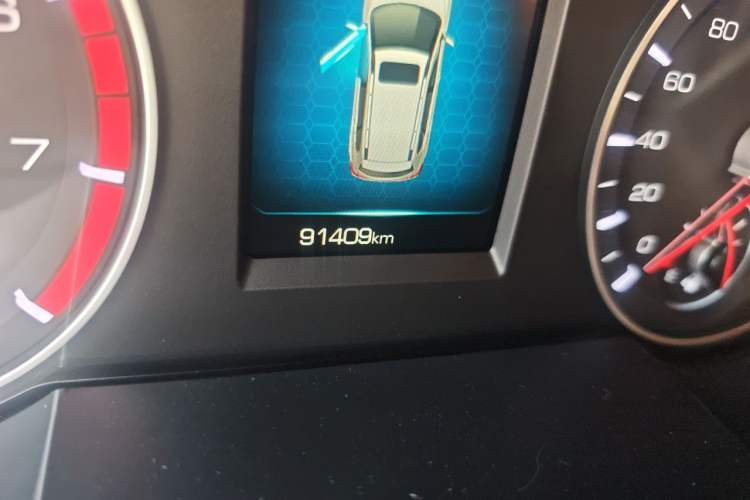 Used Haval H6 2018 Blue Label Sport Edition 1.5T Manual Two-Wheel Drive Elite Model Odometer Close Up