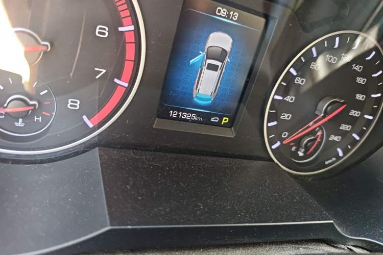 Used Haval H6 2018 Red-Label Sport Edition 1.5T Automatic Two-Wheel Drive Elite Model Odometer Close Up
