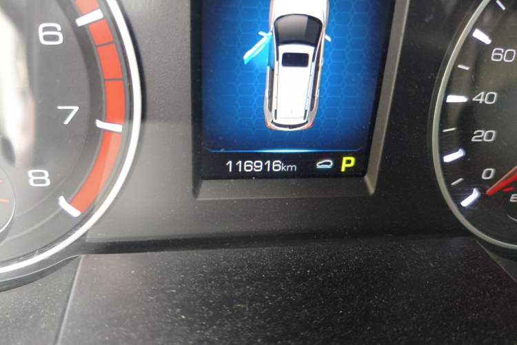 Used Haval H6 2018 Red-Label Sport Edition 1.5T Automatic Two-Wheel Drive Elite Model Odometer Close Up