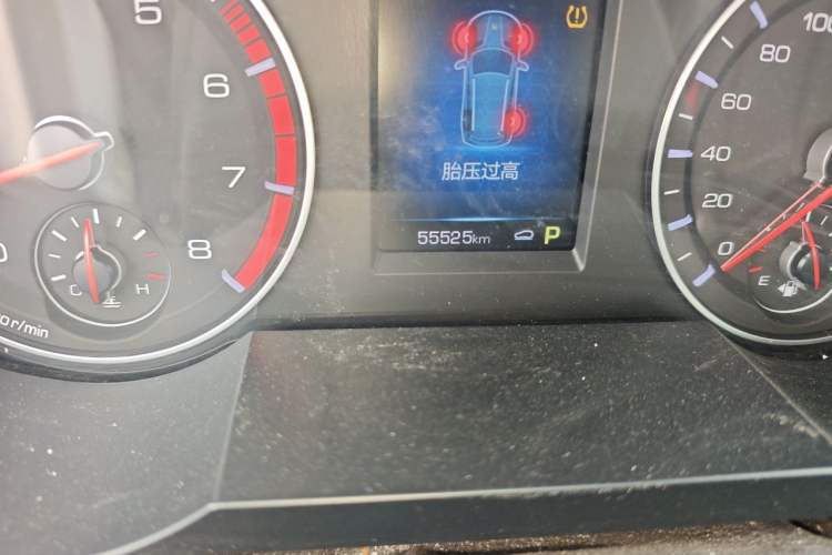 Used Haval H6 2018 Blue Label Sport Edition 1.5T Automatic Two-Wheel Drive Elite Model Odometer Close Up