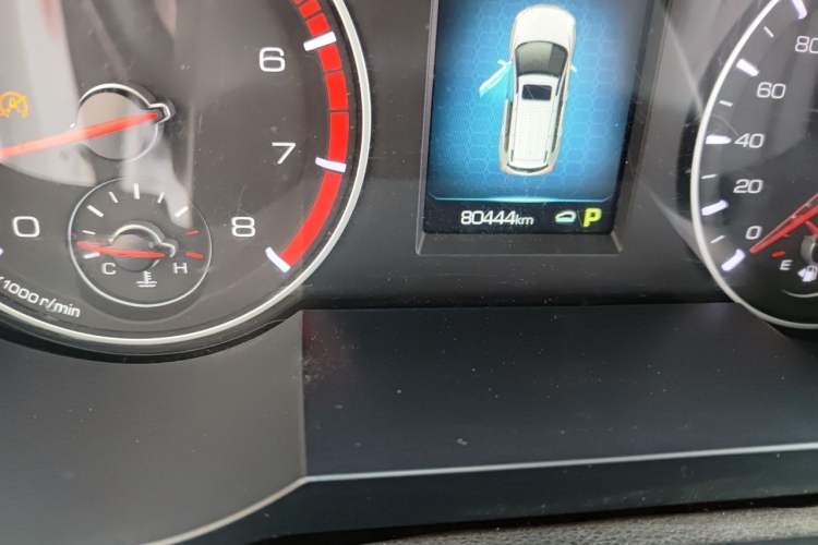 Used Haval H6 2018 Red-Label Sport Edition 1.5T Automatic Two-Wheel Drive Elite Model Odometer Close Up