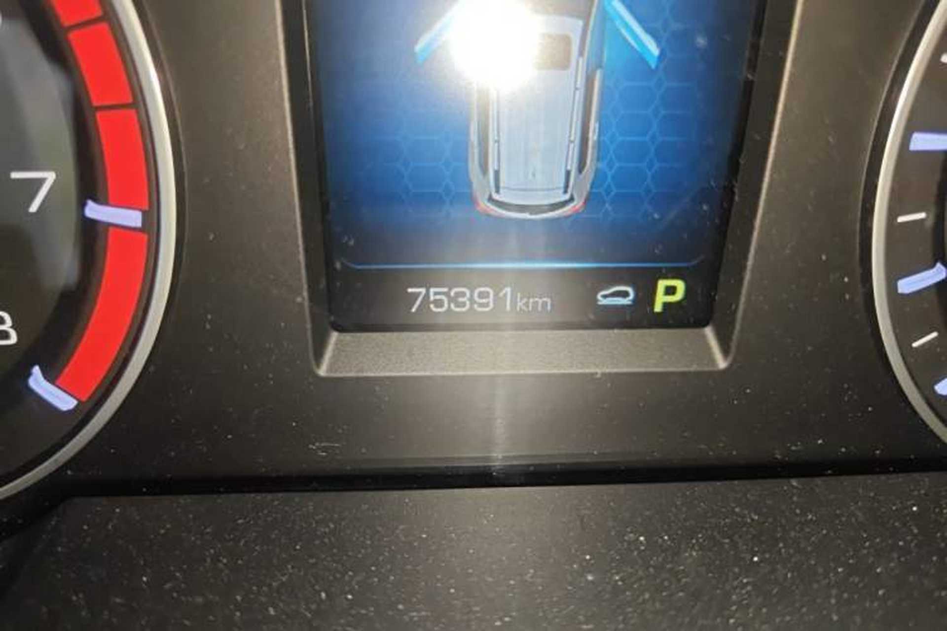 Used Haval H6 2018 Red-Label Sport Edition 1.5T Automatic Two-Wheel Drive Elite Model Odometer Close Up