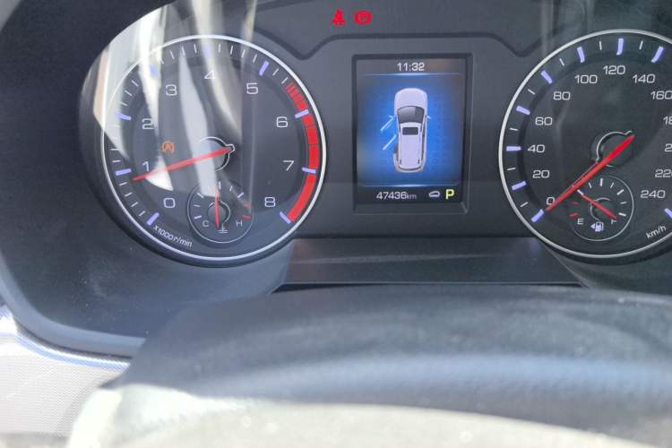 Used Haval H6 2018 Blue Label Sport Edition 1.5T Automatic Two-Wheel Drive Elite Model Odometer Close Up
