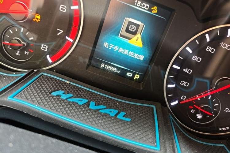 Used Haval H6 2018 Red-Label Sport Edition 1.5T Automatic Two-Wheel Drive Elite Model Odometer Close Up