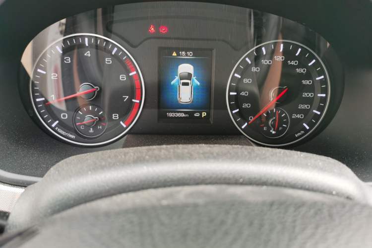 Used Haval H6 2018 Blue Label Sport Edition 1.5T Automatic Two-Wheel Drive Prestige Model Odometer Close Up