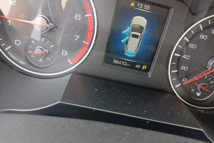 Used Haval H6 2018 Blue Label Sport Edition 1.5T Automatic Two-Wheel Drive Elite Model Odometer Close Up