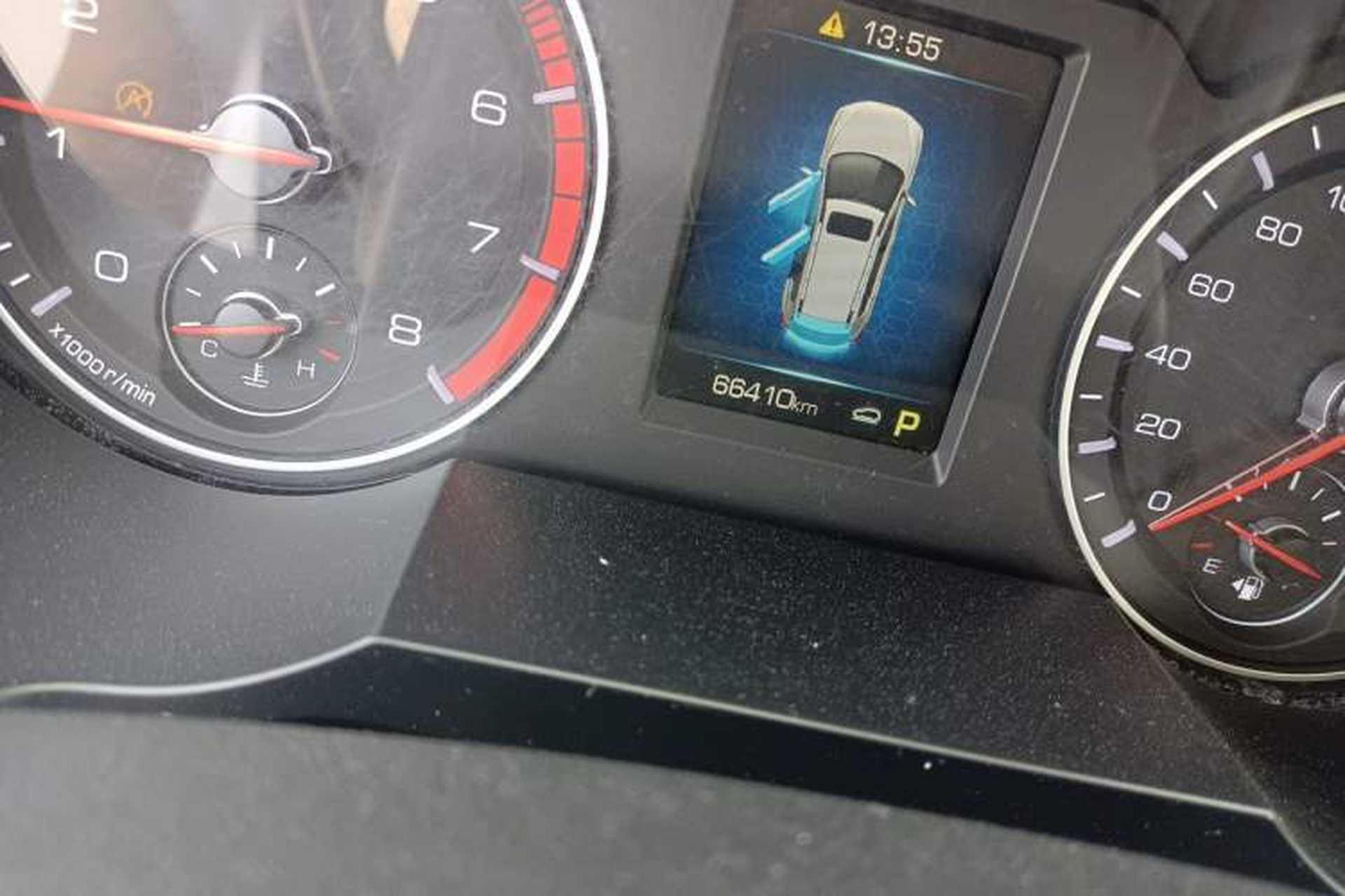 Used Haval H6 2018 Blue Label Sport Edition 1.5T Automatic Two-Wheel Drive Elite Model Odometer Close Up