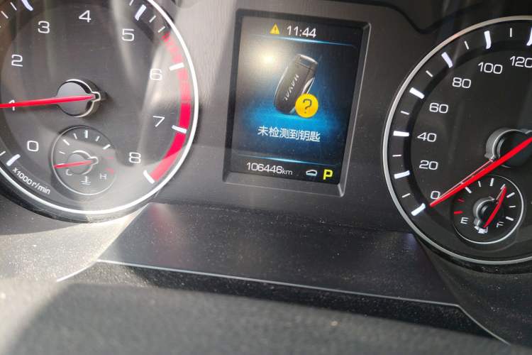 Used Haval H6 2018 Red-Label Sport Edition 1.5T Automatic Two-Wheel Drive Elite Model Odometer Close Up