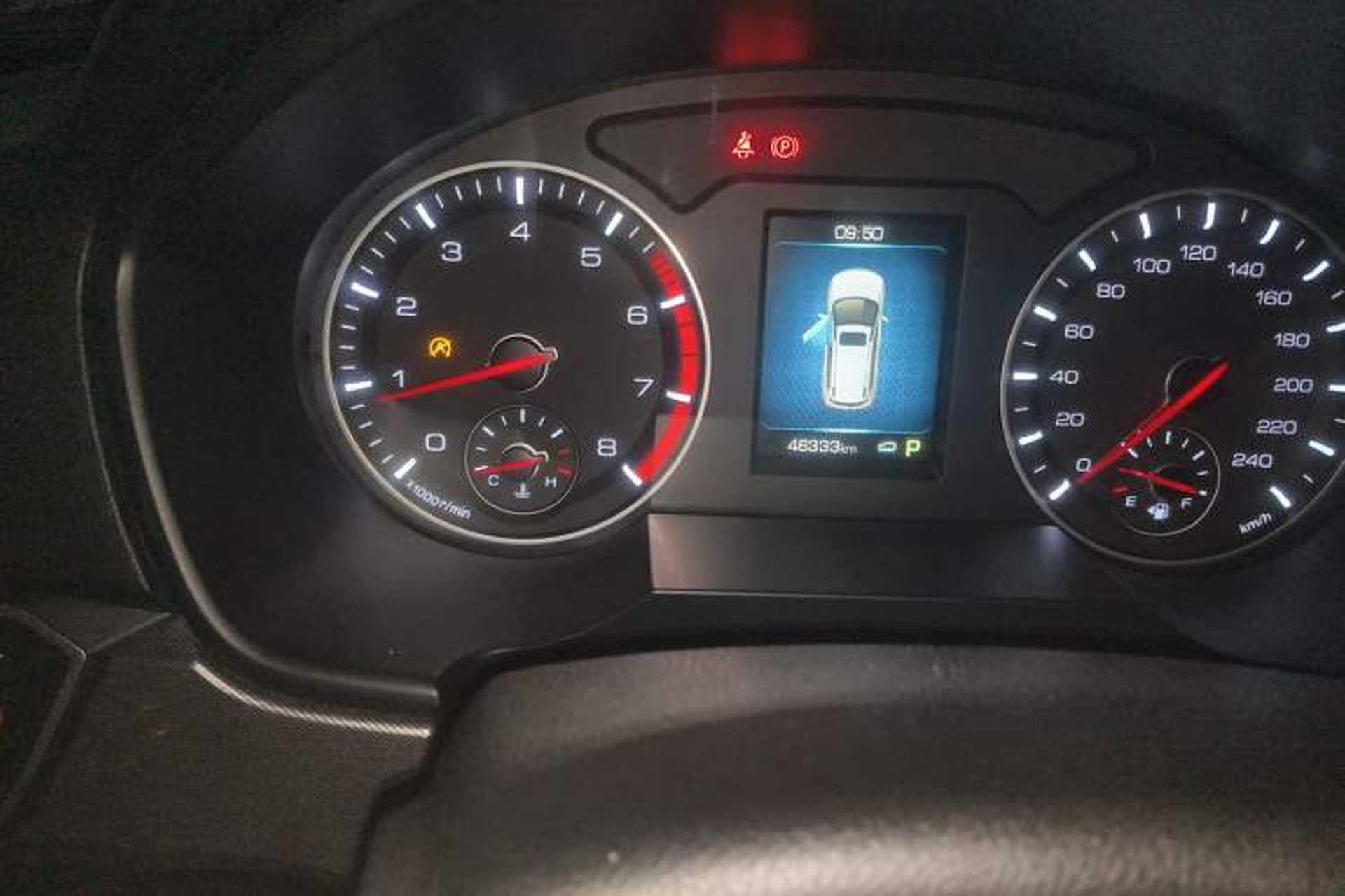 Used Haval H6 2018 Red-Label Sport Edition 1.5T Automatic Two-Wheel Drive Elite Model Odometer Close Up