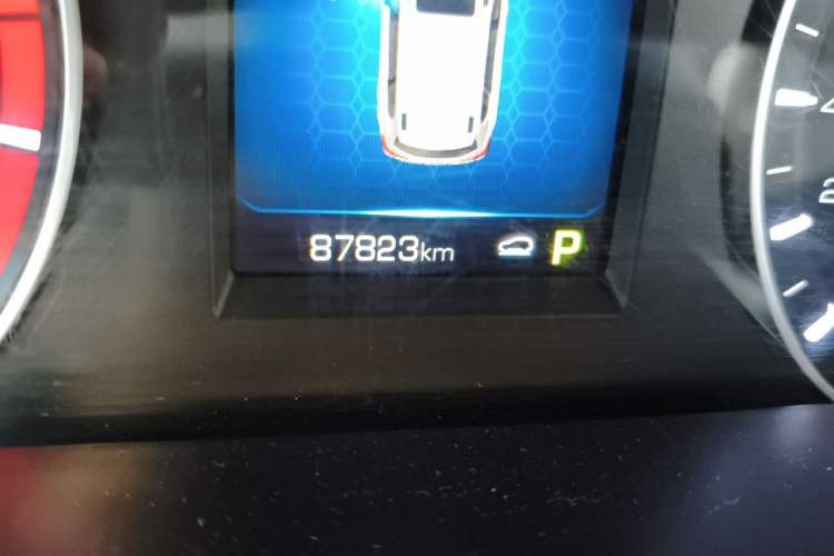 Used Haval H6 2018 Blue Label Sport Edition 1.5T Automatic Two-Wheel Drive Elite Model Odometer Close Up