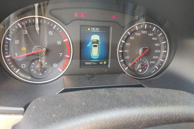 Used Haval H6 2018 Red-Label Sport Edition 1.5T Automatic Two-Wheel Drive Elite Model Odometer Close Up