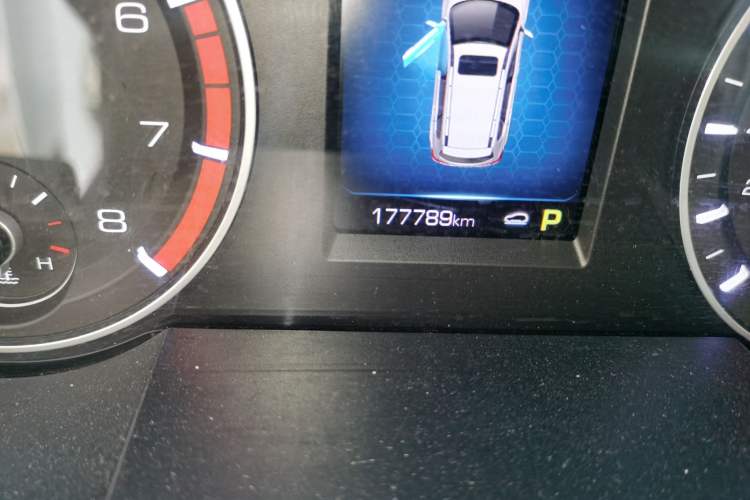 Used Haval H6 2018 Blue Label Sport Edition 1.5T Automatic Two-Wheel Drive Elite Model Odometer Close Up