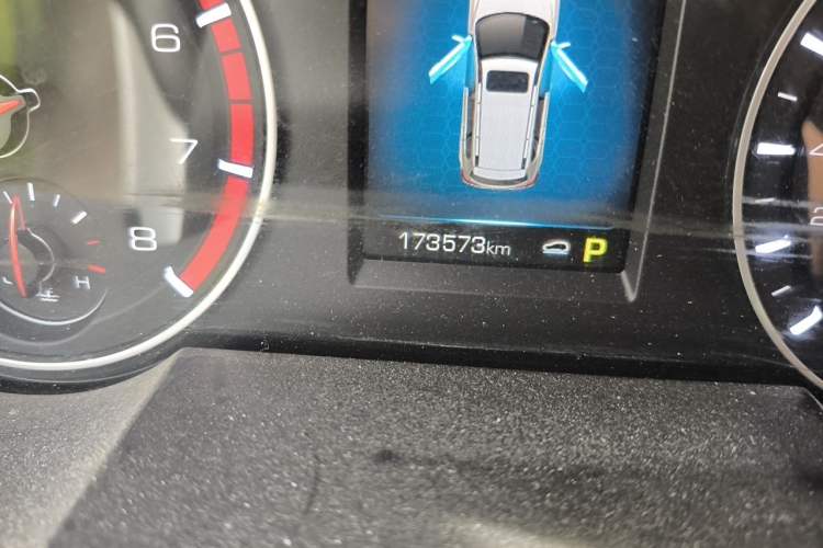 Used Haval H6 2018 Blue Label Sport Edition 1.5T Automatic Two-Wheel Drive Elite Model Odometer Close Up