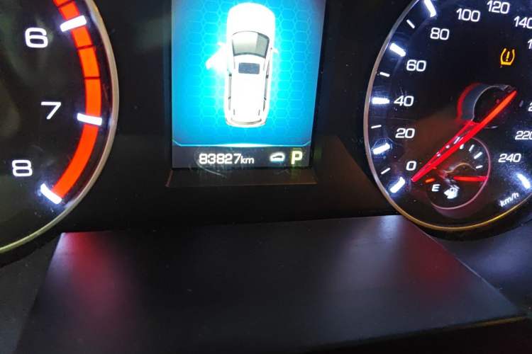 Used Haval H6 2018 Blue Label Sport Edition 1.5T Automatic Two-Wheel Drive Elite Model Odometer Close Up